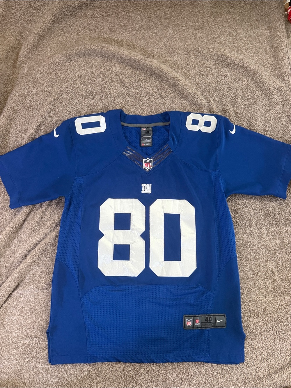 Nike New York Giants Victor Cruz #80 Football Jersey